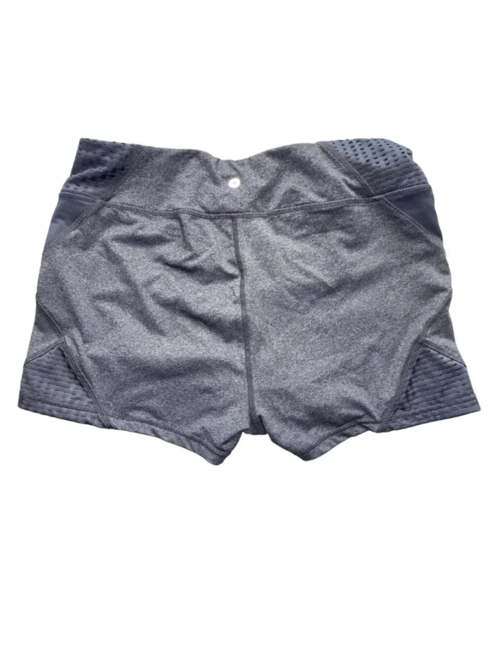 Avia Athletic Shorts Womens L Stretch Activewear Black Blue & Gray 3-Pack